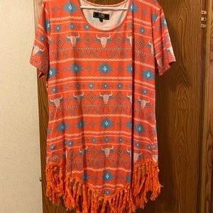 New L&B Top with cute bottom Size XL